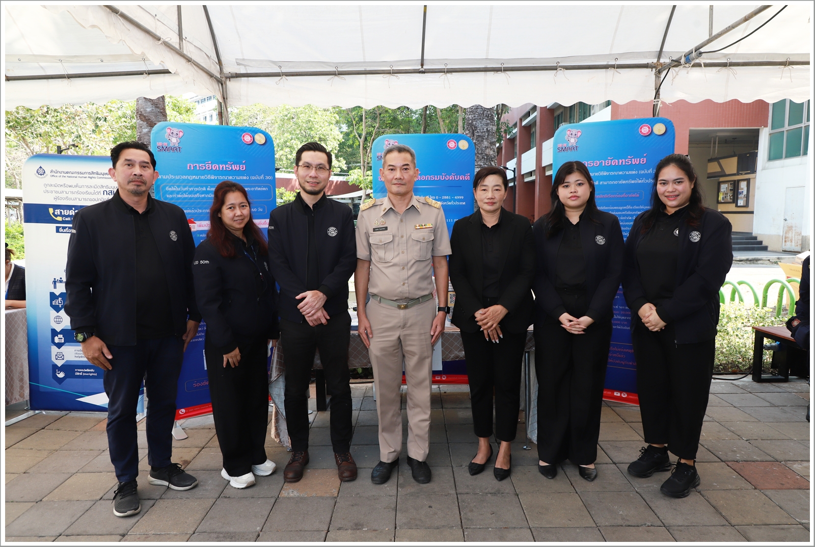 กรมบังคับคดีร่วมออกบูธโครงการฝึกอบรมกฎหมายภาคปฏิบัติ ประจำปีการศึกษา 2568 จัดโดยศูนย์นิติศาสตร์ คณะนิติศาสตร์ มหาวิทยาลัยธรรมศาสตร์ ศูนย์รังสิต